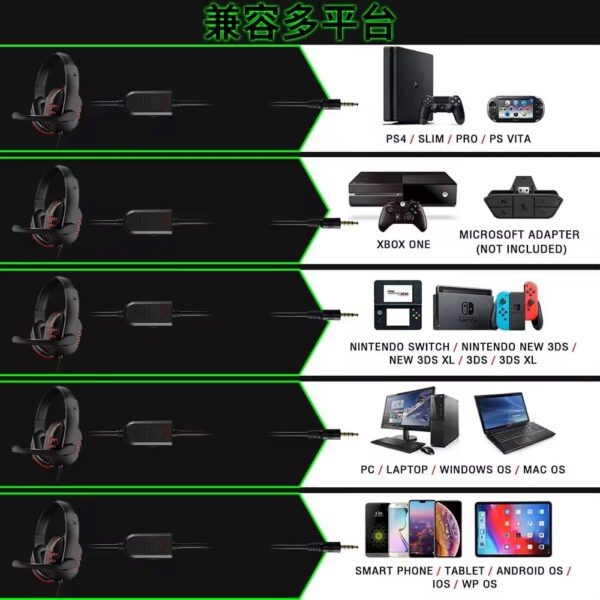 Auriculares Cascos Gaming Pro - Imagen 2