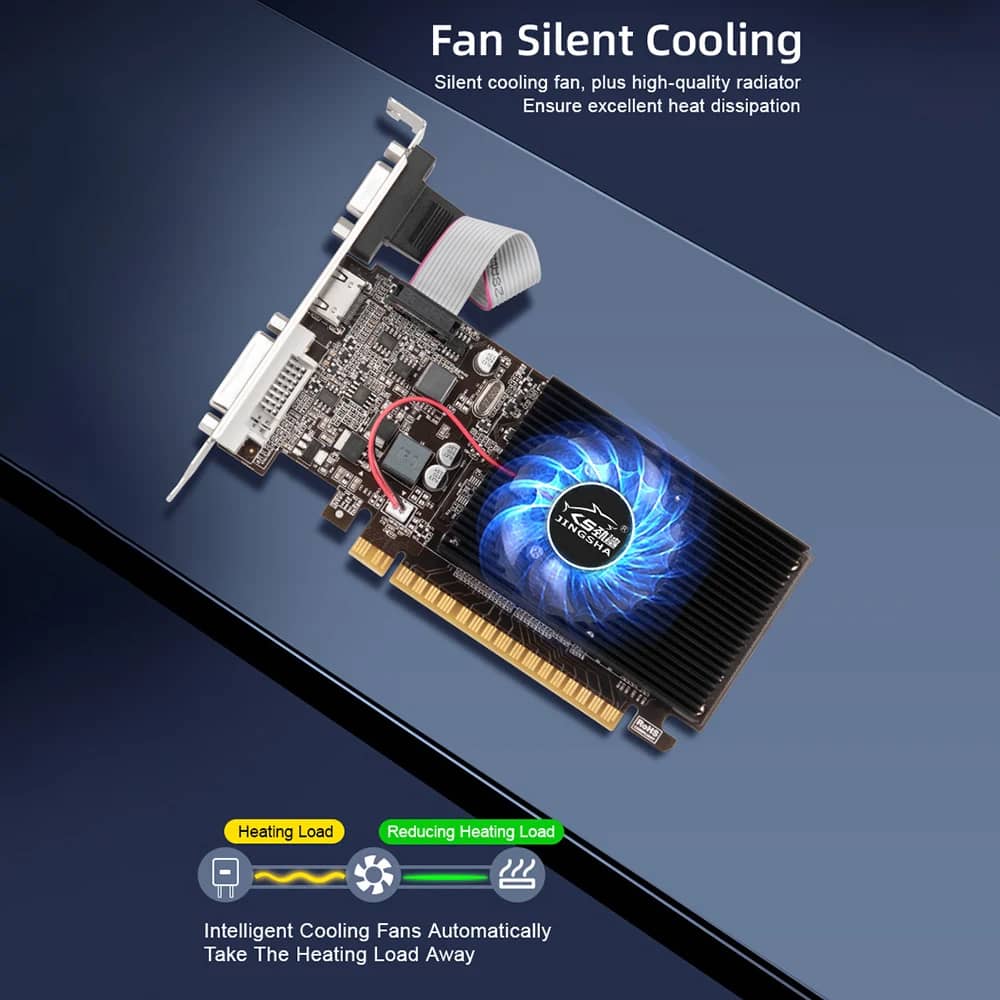 Tarjeta Gráfica NVIDIA GeForce GT730 2GB DDR3 - Imagen 2