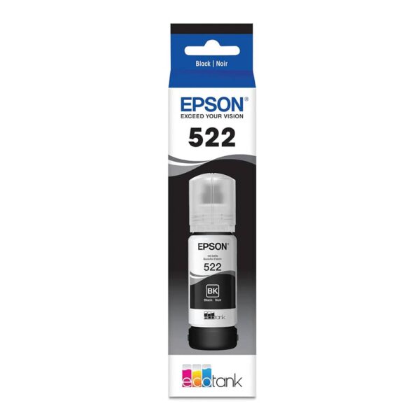 Tinta Negra Epson 522 EcoTank UltraCapacidad - Imagen 2